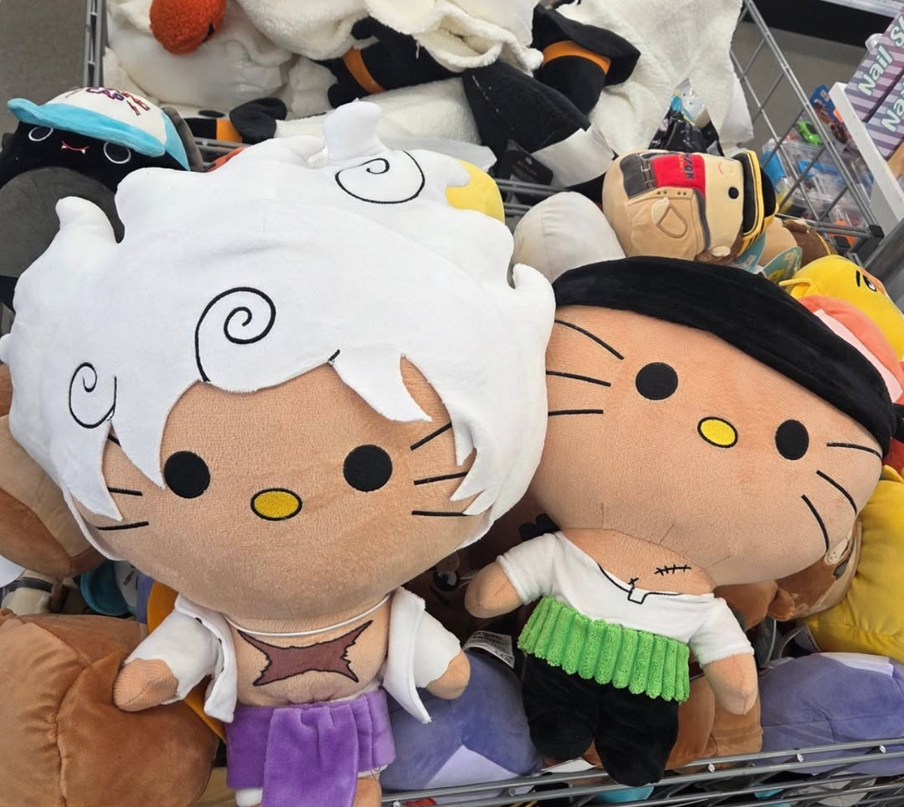 Gear 5 Luffy & Zoro Hello Kitty