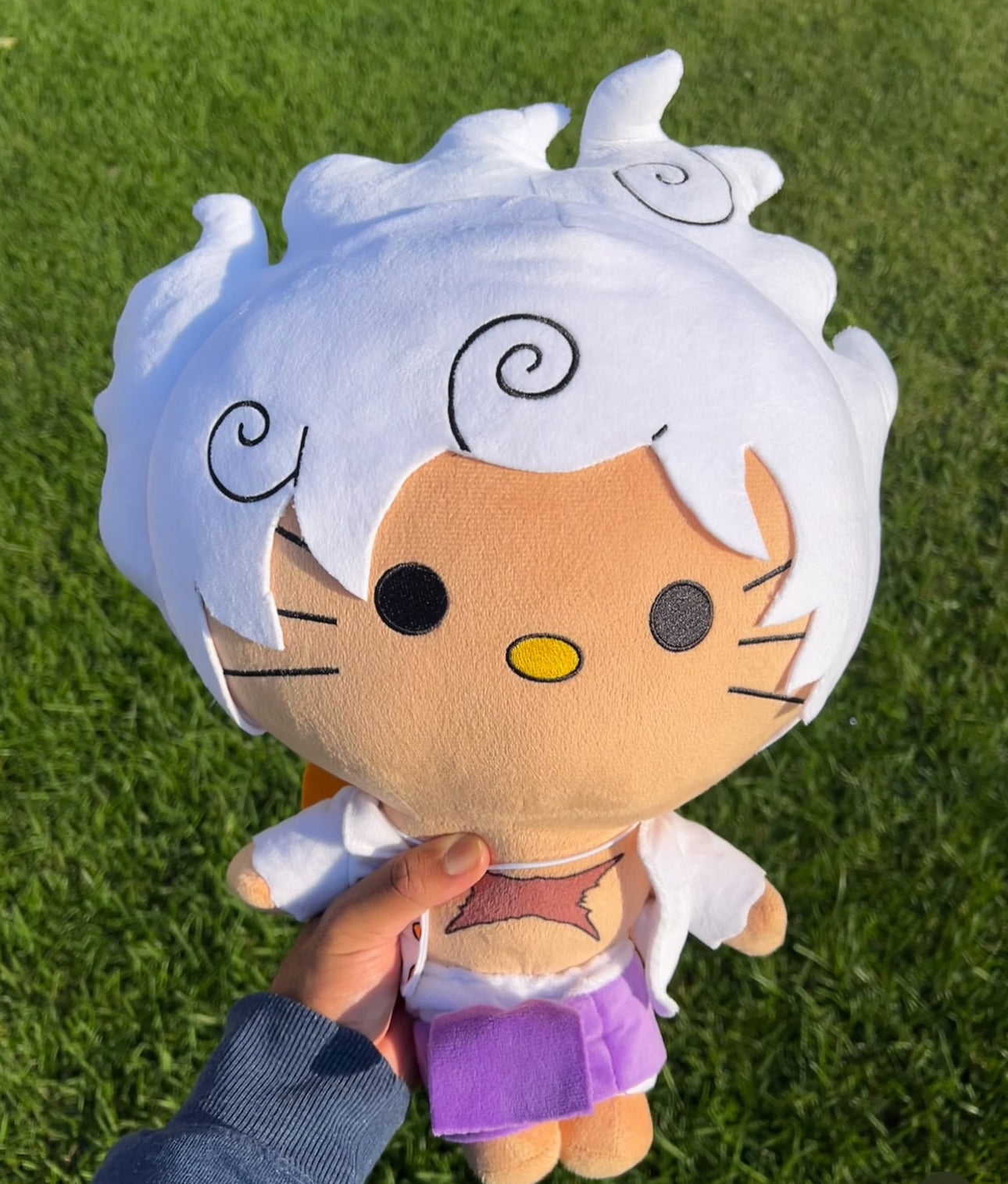 White Hair Plush